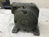 Dayton 2Z422 Left Angle Gear Reducer 3/4 Input Hp 48:1 Ratio