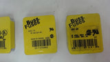 LOT OF 38 VARIOUS BUSSMANN FUSES