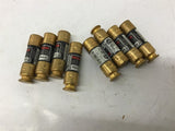 Fuse Tron FRN-R-20 Fuse 20 Amp 250 Volt Lot Of 8