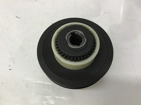 Variable Speed Pulley 1 Groove 15/16 ID x 3/8" Key x 1/4" Key x 6-3/8" OD