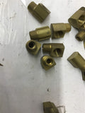 Pneumatic Fittings 1/8" Brass 90 Degree Elbow Lot Of 14