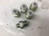 3/4" x 3/8" Steel Hydraulic Adaptor Fittings Lot Of 5