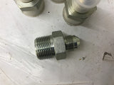 3/4" x 3/8" Steel Hydraulic Adaptor Fittings Lot Of 5