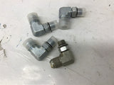 1/4" To 3/8" Reducer 90 Degree Elbow Lot Of 4