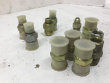 Assorted Pneumatic Fittings Lot Of 11