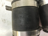 2" Rubber Couplings Lot Of 2