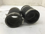 2" Rubber Couplings Lot Of 2