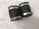 2" Rubber Couplings Lot Of 2