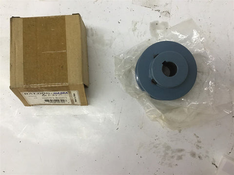 Baldor Maska MB25X5/8 BK25X5/8 single Groove Pulley 5/8" Bore
