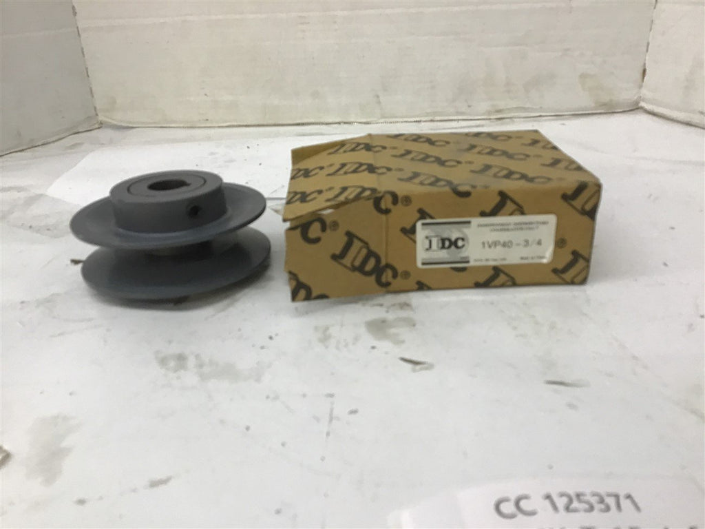 IDC 1VP40-3/4 Pulley 3/4" Bore