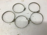 4" Hose Clamp Lot Of 5