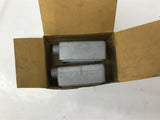 Appleton Electric APP FS-1-50 Single Gang 1/2" Device BoxLot Of 2