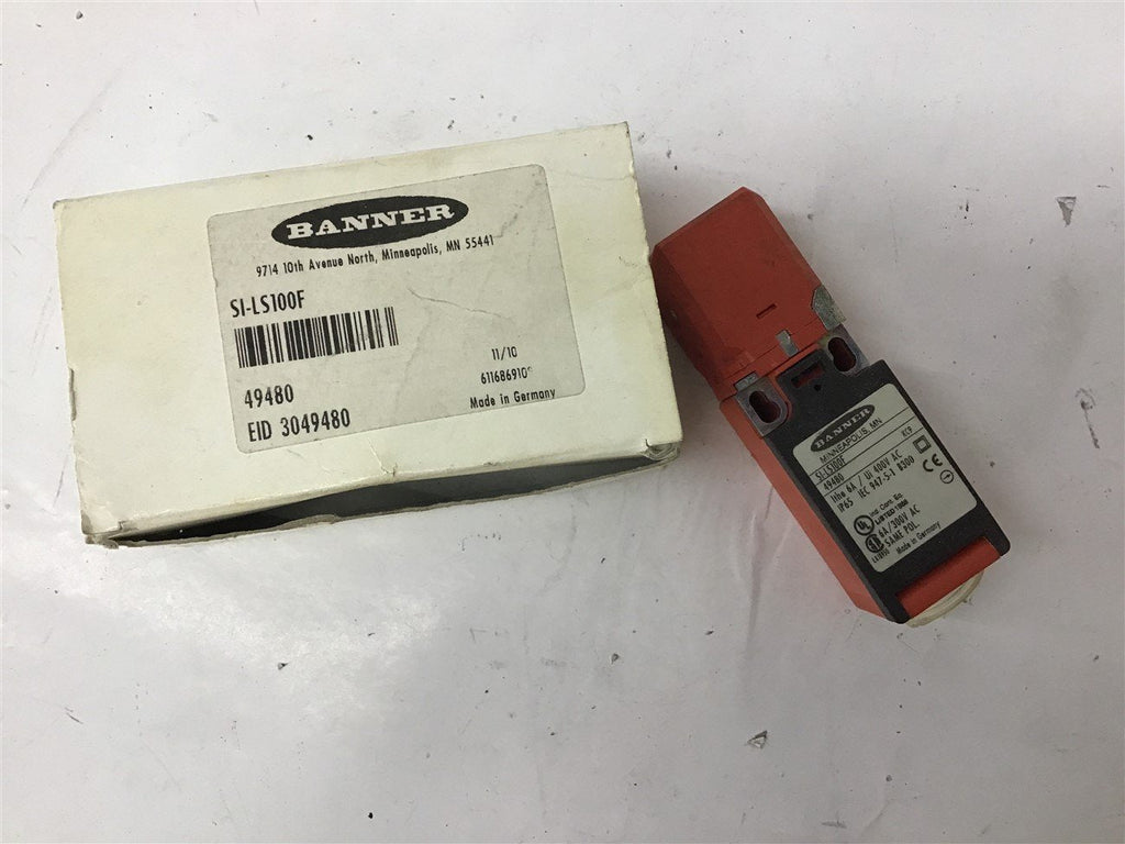 Banner SI-LS100F Interlock Safety Switch