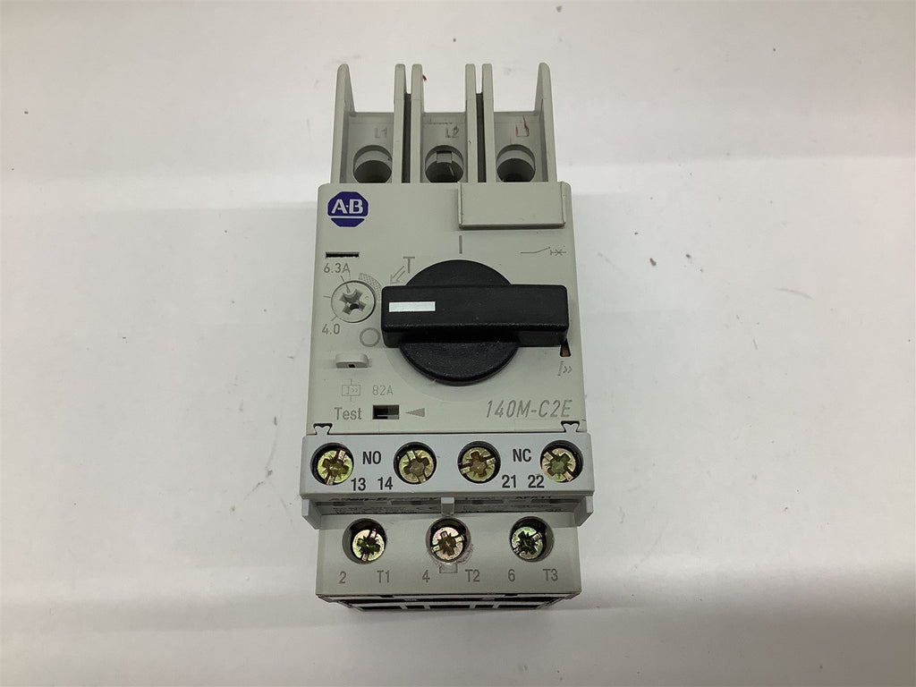 Allen-Bradley 140M-C2E-B63 Circuit Breaker 4.0-6.3 Amp