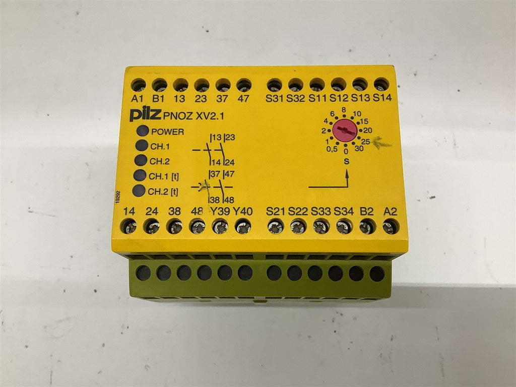 Pilz ONOZ XV2.1 30 Sec 2S 2SZ Safety Relay