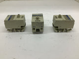 Telemecanique AB3-RV162U Terminal Block Lot Of 3