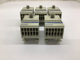 Telemecanique AB3-RV162U Terminal Block Lot Of 5