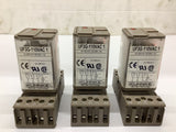 Kuhnke UF3G-110Vac 1 4 Amp 250 Vac Relay Lot Of 3