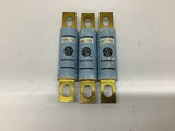 Bussmann KAC-100 Fuse 100 Amp Lot Of 3