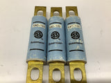 Bussmann KAC-100 Fuse 100 Amp Lot Of 3