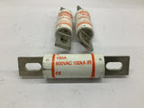 Ferraz Shawmut A60x150-4K Fuse 150 Amp Lot Of 3