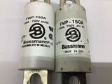 Bussmann FWP-150A Fuse 150 Amp 700 V AC/DC Lot Of 2