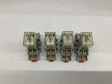 Omron LY2 110/120VAC Relay Lot Of 4