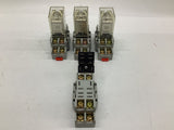 Omron LY2 110/120VAC Relay Lot Of 4