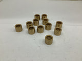 Brass Bushing 5/8"x15/16"x3/4" Lot Of 12