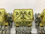 Idec RH4B-U Relay 120 Volt Relay Lot Of 3