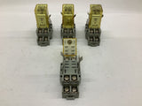 Idec RH2B Relay 120 Volts Lot Of 4