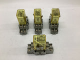 Idec RH2B Relay 120 Volts Lot Of 4