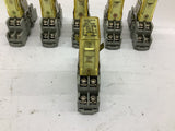 Idec RY25 Relay 24 VDC with Base Lot Of 4