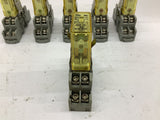 Idec RY25 Relay 24 VDC with Base Lot Of 4