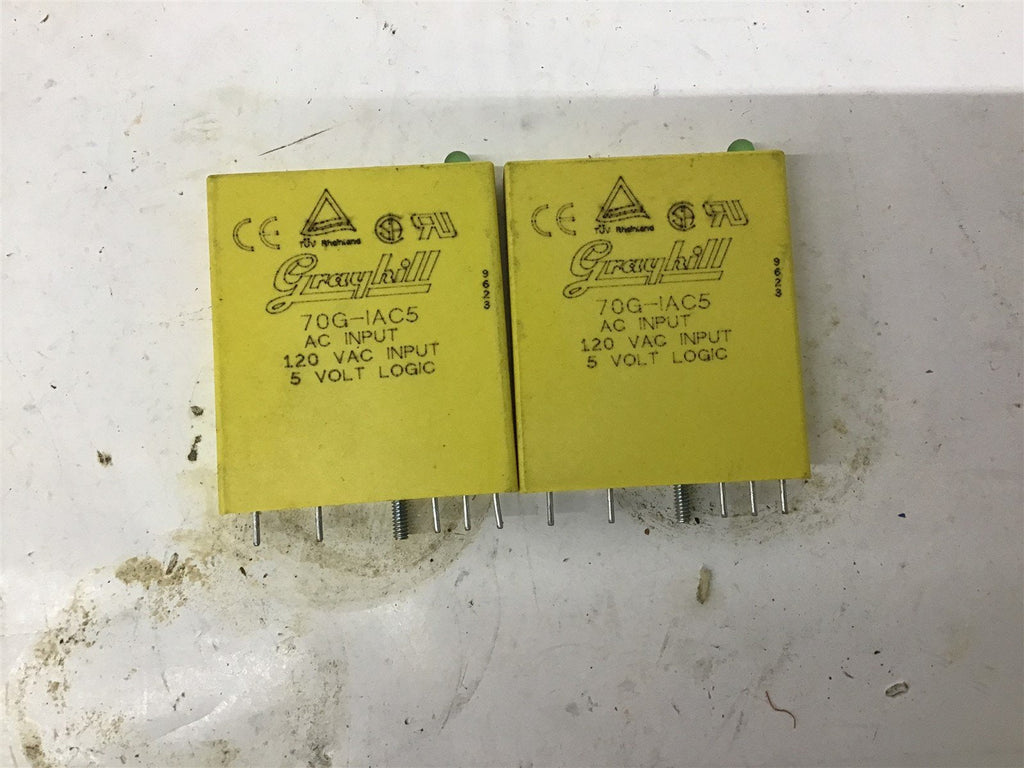 Grayhill 70G-IAC5 Input Module 120 VAC Lot Of 2