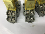 IDEC RH2B-U AC 120V Relay Lot Of 4