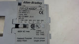 ALLEN-BRADLEY 700-CF400D* CONTROL RELAY, SERIES A, 600VAC, 25A