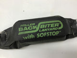 Miller 913B/6FTGNU Back Biter Lanyard With Soft Stop 6' L