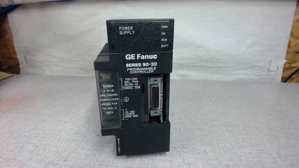 Ge Fanuc Ic693Pwr321M 120/240 Vac, 125 Vdc, 30W Power Supply Module