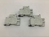 Allen-Bradley 1492-SP 1A Single Pole Circuit Breaker Lot Of 3