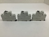 Allen-Bradley 1491-SP Circuit Breaker 1 Pole 277 VAC 240/415 V 10 kA Lot Of 3