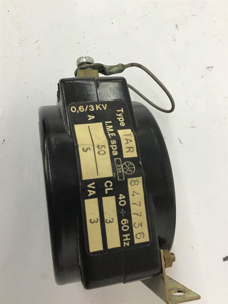 IME TAR 847736 Current Transformer 50:5 3 VA