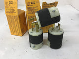 Hubbell HBL4770C Twist Lock Plug Lot Of 3