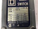 Square D TUB-5 Limit Switch 15 Amp 600 Volts