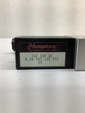 Humphrey Solenoid Valve 24 Vdc 125 PSI 8 Watt