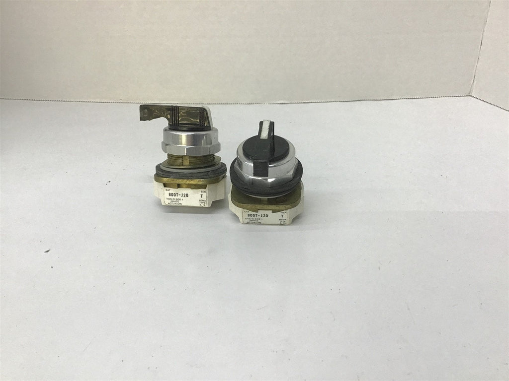 Allen Bradley 800T-J20B Selector Switch Lot Of 2