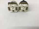 Allen Bradley 800T-J20B Selector Switch Lot Of 2