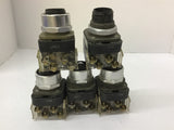 Allen Bradley 800T-PB16 Push Button Missing Button Covers Lot Of 5