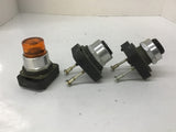 Allen Bradley 800T-PB16 Push Button Lot Of 3