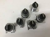 Assorted Selector Switches Lot Of 6